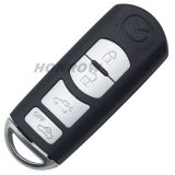 For Maz 4 button remote key blank