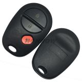 For To 2+1 button remote key with 315mhz