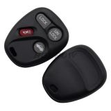 For G 3+1 button remote key blank With Battery Place