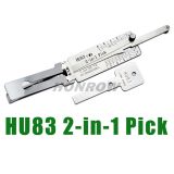 Original Lishi HU83 for Peuoget lock pick and decoder  together 2 in 1 genuine with best quality