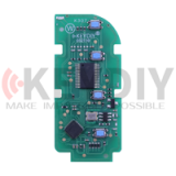 KEYDIY TDB02 PCB with 4D chip for KD-X2 KD MAX Car Key Remote Fit More than 2000 Models