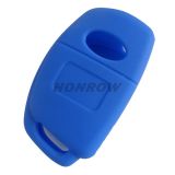 For Hyundai 3 button Silicone case blue MOQ:50PCS