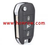For Citroen 3 Button Remote Key with 433MHz and HITAG AES 4A Chip