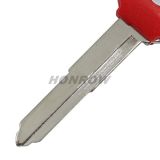 For Yamaha Motorcycle transponder key blank with Left Blade (Red)