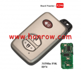   For Toy 2+1 button Smart Card 314.3MHz  ID74 chip FSK  5290 Board CHIP: ID74-WD04  FCC ID:HYQ14ACX Page 1:98