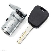 For Peugeot  door Lock With 407 Key Blade