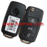 For hot sale V keyless 3 button remote key with 434mhz Model Number is 5KO959753AG /5KO837202AJ