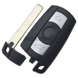 For BM 5 series 3 button remote key blank with blade
