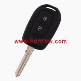 For Renault 2 button remote key HU179 blade with 434mhz PCF7961M(HITAG AES)chip