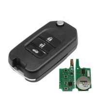 Honda style 3 button remote key NB10-ATT-46 for KD300 and KD900 to produce any model remote