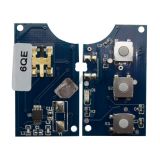 For V 3 Button remote key control Model Number is 6QE959753 434MHZ