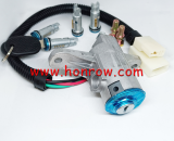 For Iveco Ignition Barrel Switch Cylinder Lock 2 Keys 4837683 41040470 504026642