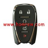 For Original Chevrolet 4+1 smart remote key with 433MHz ASK PCF7937E NCF2951E / HITAG 2 / 46 CHIP