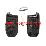 For Fiat 4 button remote key shell with SIP22 Blade