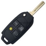 For Vol 3+1 button flip remote key shell