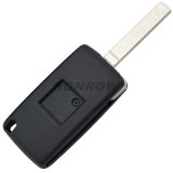 For Cit 3 button flip remote key with VA2 307 blade (With Light button)  433Mhz ID46 PCF7961 Chip ASK Model