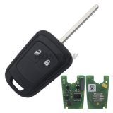 For Opel geniue 2 button remote key with 433Mhz and 7941 chip