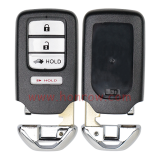 For Honda 3+1 button smart remote key blank