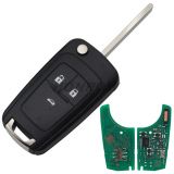 AfterMarket For Vauxhall  3 button remote key with 434mhz and 7941E Chip   5WK50079 95507070 chip GM(HITA G2) 7941E chip