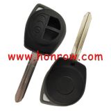 For Suz Swift 2 button remote key blank Without Logo