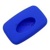 For Landrover 5 button Silicone case (blue color) MOQ:50PC