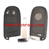 For Fiat 2 button remote key shell with SIP22 Blade