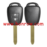 For high quality Toy 2 button remote key blank enhanced version