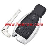 For Benz BGA 3 button remote key blank ,bottom is black