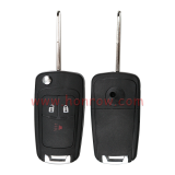 For Chevrolet modified 2+1 button remote key blank