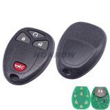 For Bu 3+1 Button remote key  with FCCID: KOBGT04A -315Mhz