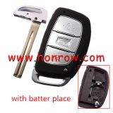 For Hyundai 3 button  remote key blank