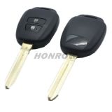 For To 2 button remote key blank