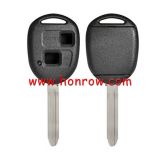 For High quality Toy 2 button remote key blank with TOY43 blade