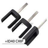 For Op HU100 key head blade  ID40 Chip