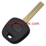 For Le Transponder key blank with  TOY48 Blade short blade