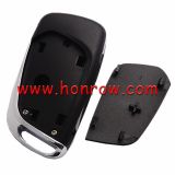 For Citroen 3 button modified flip remote key blank with HU83 407 Blade- 3Button -Trunk- Without battery Holder(No Logo)