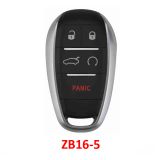 KEYDIY Remote key 3 button ZB16- 5 button smart key for KD900 URG200 KDX2 KD MAX