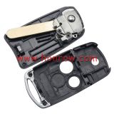 For Ho 2 button flip remote key blank