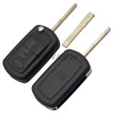 For Landrover 3 button  flip remote key blank  (high quality）(Ford style) 