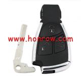 For Benz Modified Silver 3 button remote key 315MHz NEC Chip HU64 for benz 2005-2008 model
