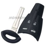 For SAAB 4 button remote key blank with groove blade
