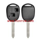 For High quality Toy 2 button remote key blank with TOY47 blade