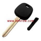 For Toyota Transponder key blank with Toy43 blade，it can put TPX chip inside without logo