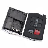 For Maz 3+1button  remote key blank