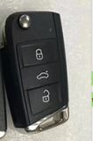 For Original VW 3 Button Flip Remote key - 433Mhz Keyless GO 5G0959753BC  5G0959753AG  