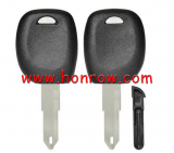 For Renault transponder key blank with 206 blade (No Logo) can put TPX long chip