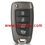 For Hyundai 4 button remote key blank （ Trunk ）