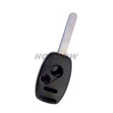For high quality Honda 2+1 button remote key blank（with chip groove place)  enhanced version