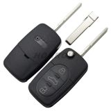 For Au 3 button remote key blank without panic (2032 battery Big battery)