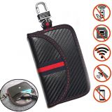 Car Key Cover Car Key Signal Blocker Faraday Bag Keyless Fob RFID Blocking Pouch Case  Size: 12.7*8cm